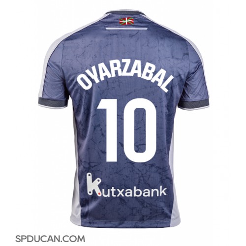 Muški Nogometni Dres Real Sociedad Mikel Oyarzabal #10 Gostujuci 2025-26 Kratak Rukav